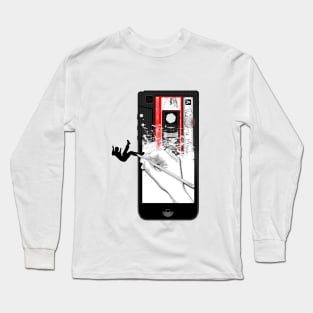 Pop Surrealist Original Art - The Time Machine Long Sleeve T-Shirt